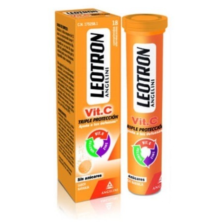 Leotron Vitamina C 18 Comprimidos Efervescentes