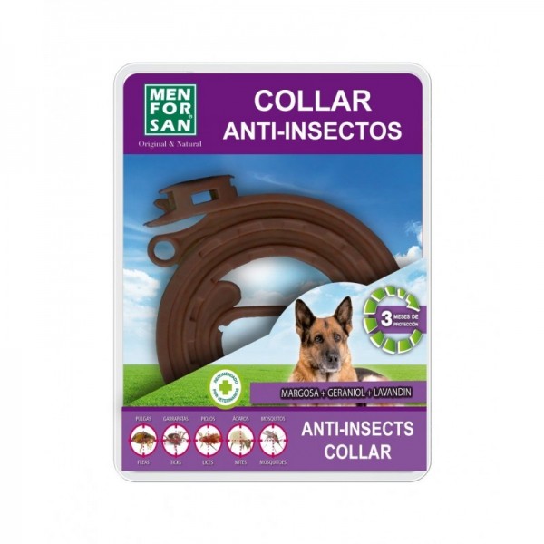 Menforsan Collar Anti Insectos Perros