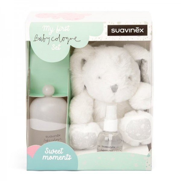 Suavinex Baby Set Colonia + Peluche