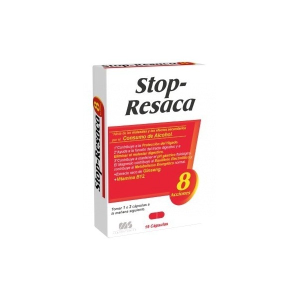 Stop Resaca 15 Cápsulas