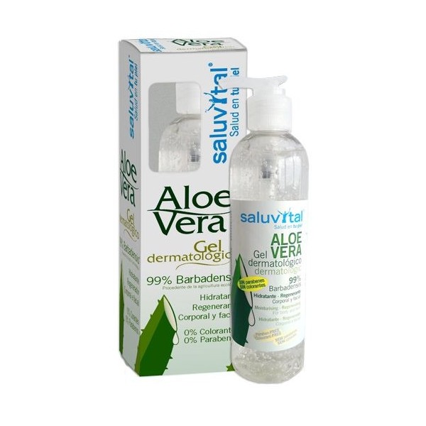 Saluvital Gel Dermatológico Aloe Vera 250 ml