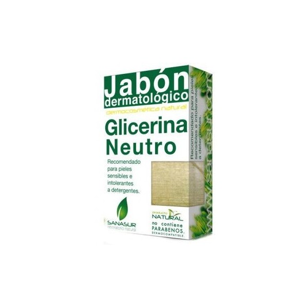 Sanasur Jabón Dermatológico Glicerina Neutro 100 gr