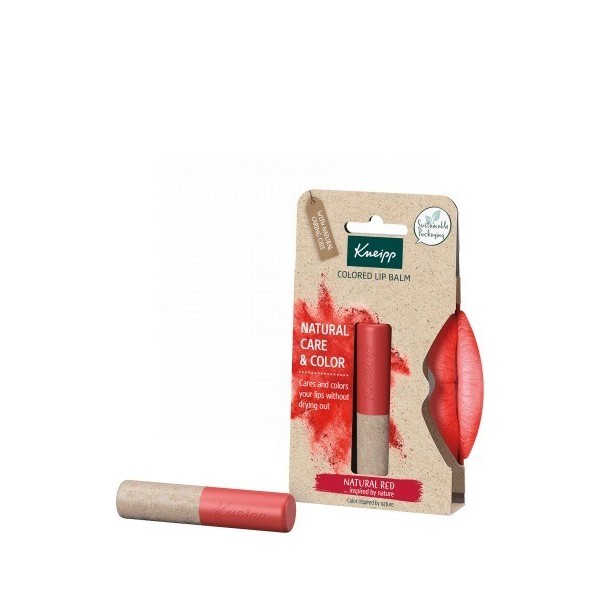 Kneipp Bálsamo Labial Color Natural Red 3,5g