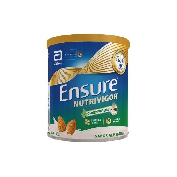 Ensure Nutrivigor Origen Vegetal Sabor Almendra 400g