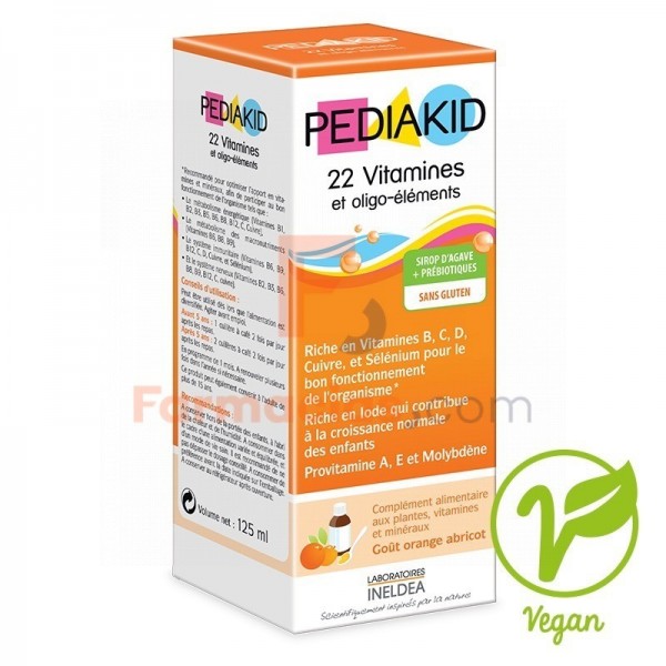 Pediakid 22 Vitaminas y Oligoelementos 125 ml