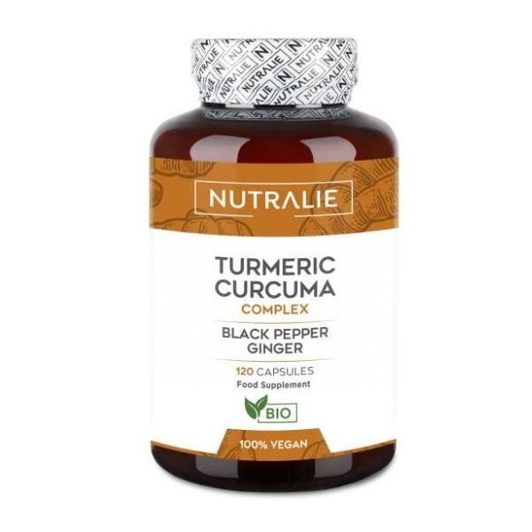 Nutralie Turmeric Cúscuma Complex 120 cápsulas