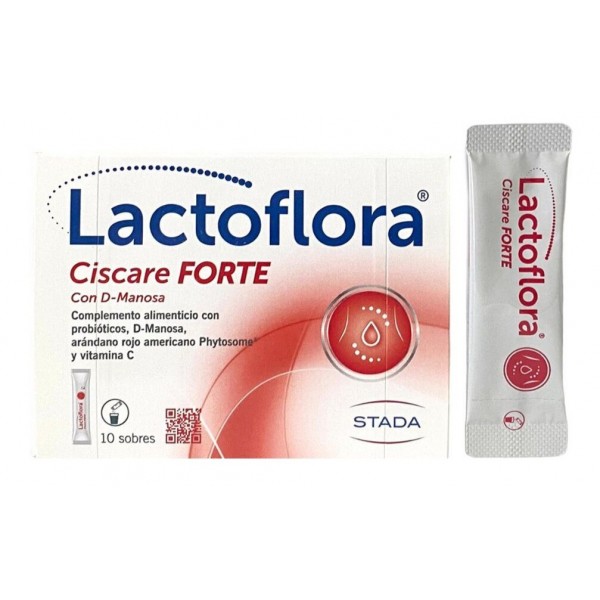 Lactoflora Ciscare Forte Sabor Limón 10uds