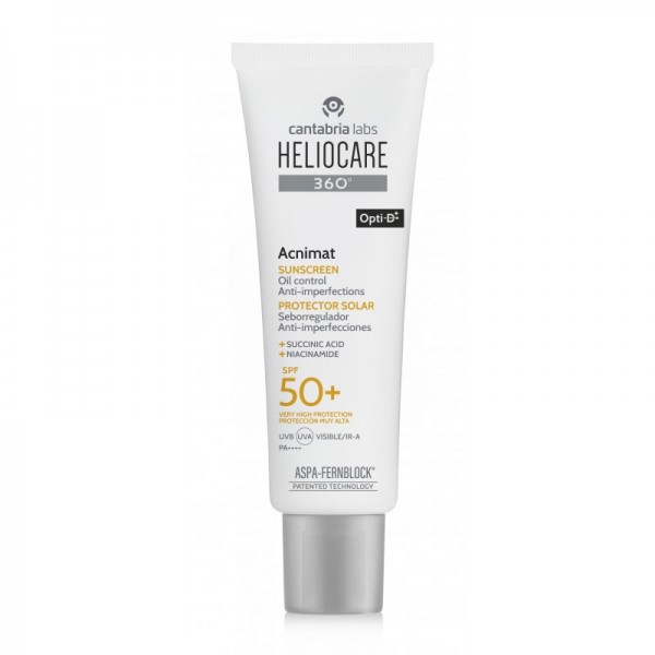 Heliocare 360º Spf 50+ Acnimat Protector Solar  1eEnvase 50ml